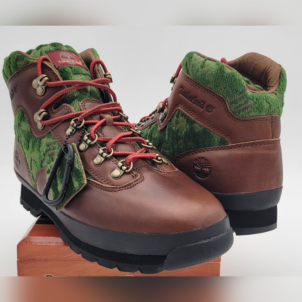 Men's Timberland Black Pioneers Euro Hiker Boot